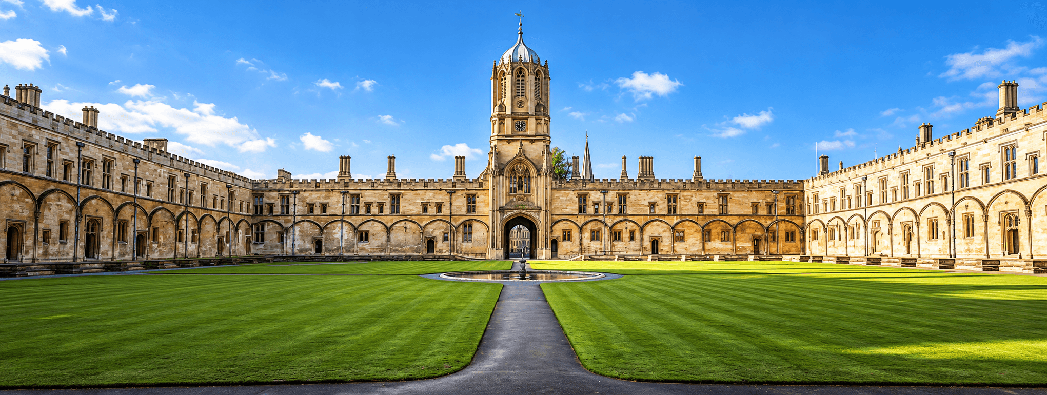 A university quad, where students turn coursework data into charts with Reochart
